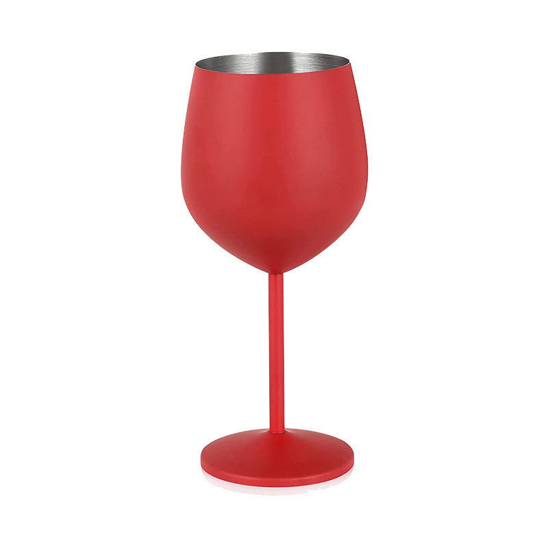 18Oz stainless steel goblet single layer