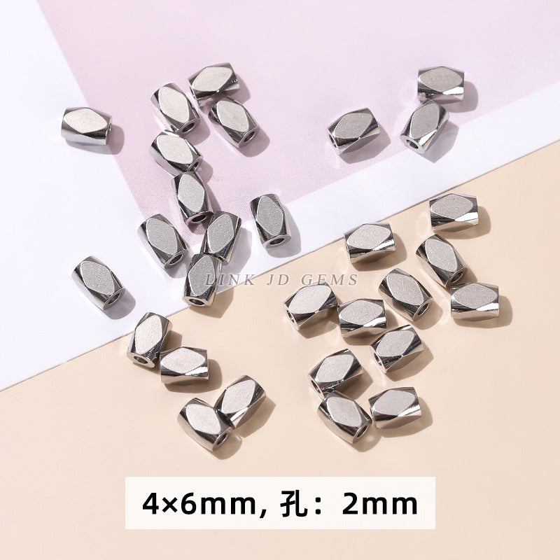 Stainless steel hammer beads loose beads