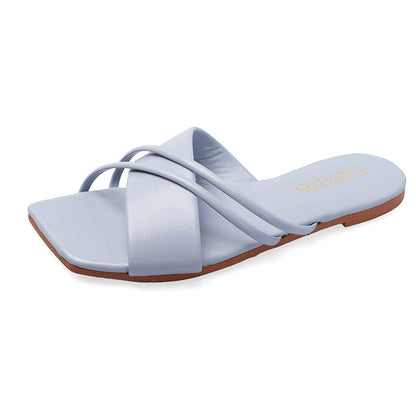 Internet celebrity sandals female ins