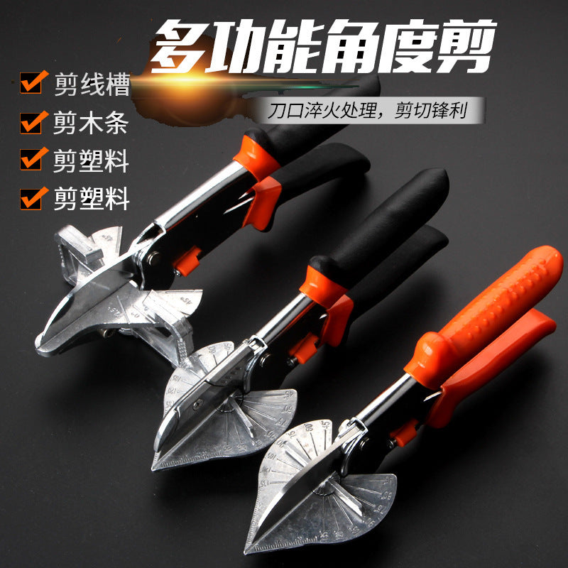 Multifunctional Angle Slitter Scissors