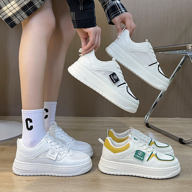 White shoes for women to increase height