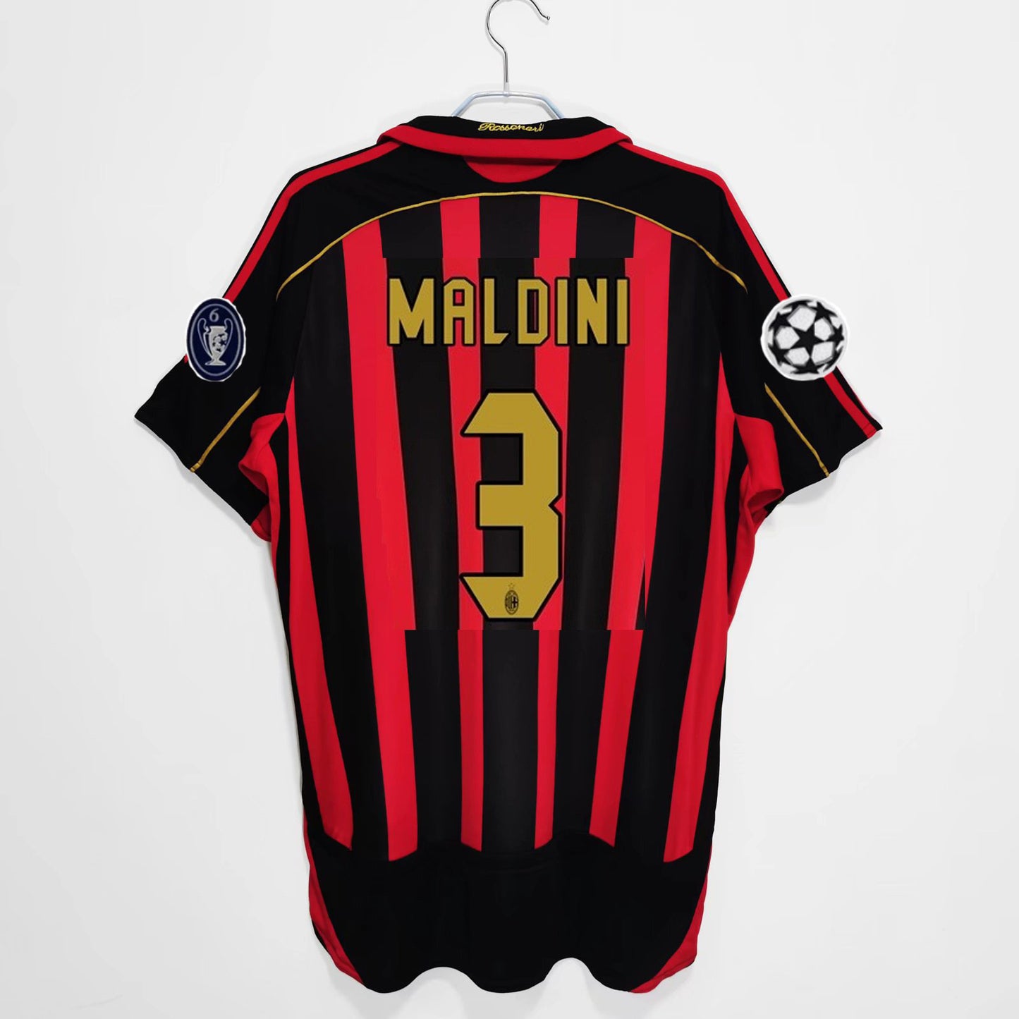 06-07 AC Milan Retro Final Home Away Long Short Sleeve