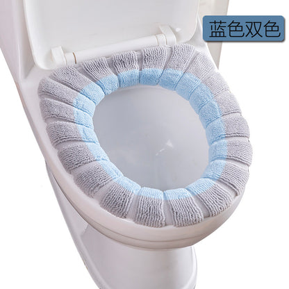 Winter Thick Plush Toilet Seat Cover, Universal for All Seasons