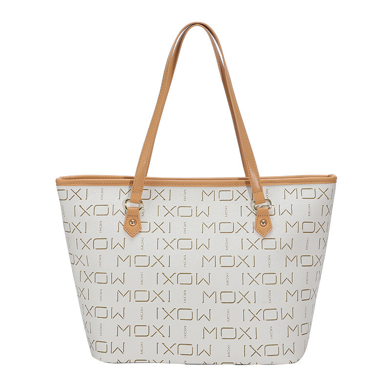 Classic printed tote women's bag