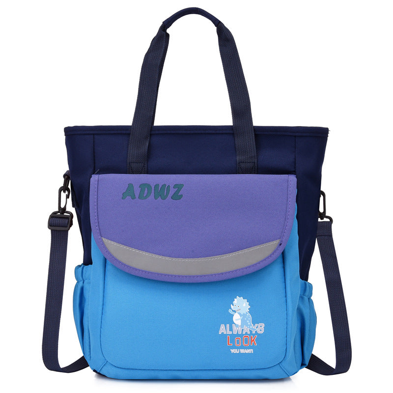 Multi-purpose primary school student tutoring shoulder bag