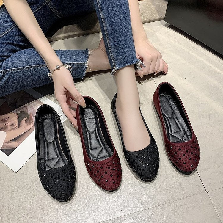 Popular large size single shoes