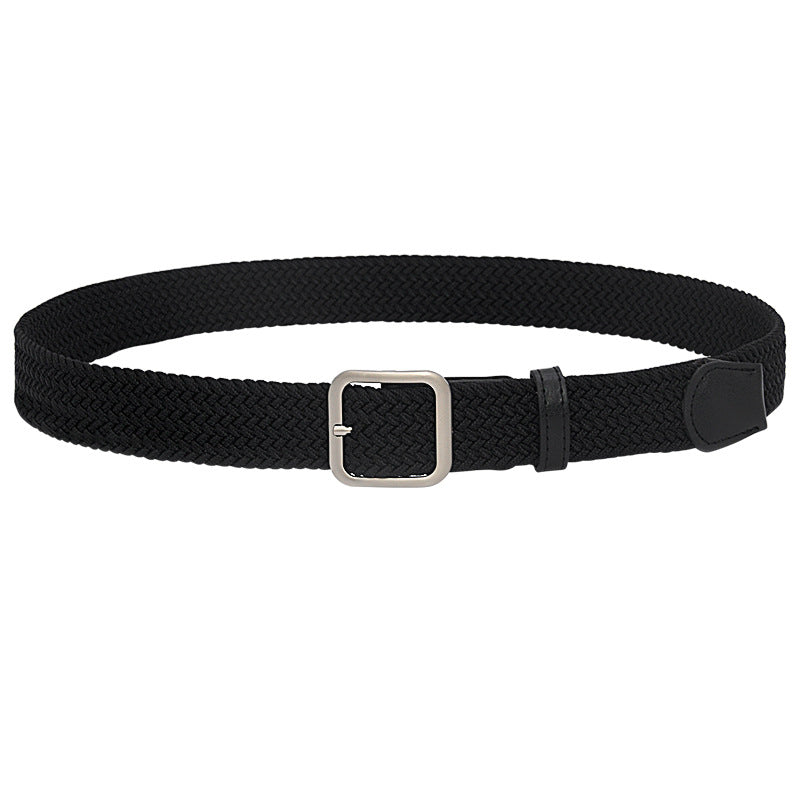 Unisex Braided Leather Belt