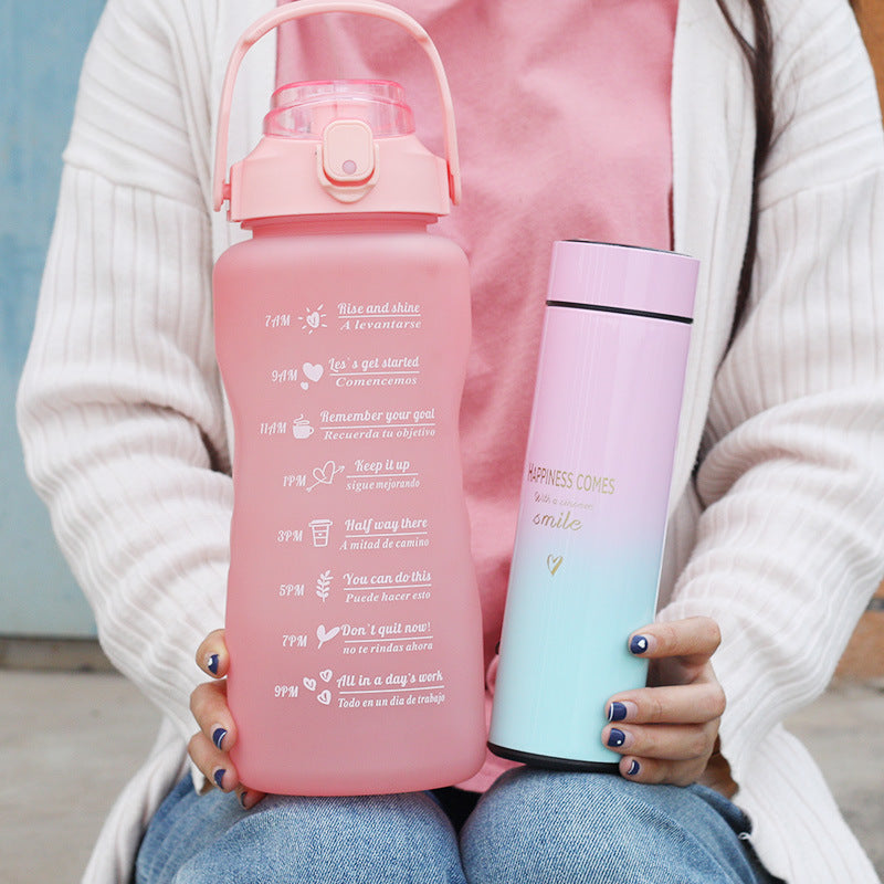 Plastic Insulated Bottle with Direct Drink