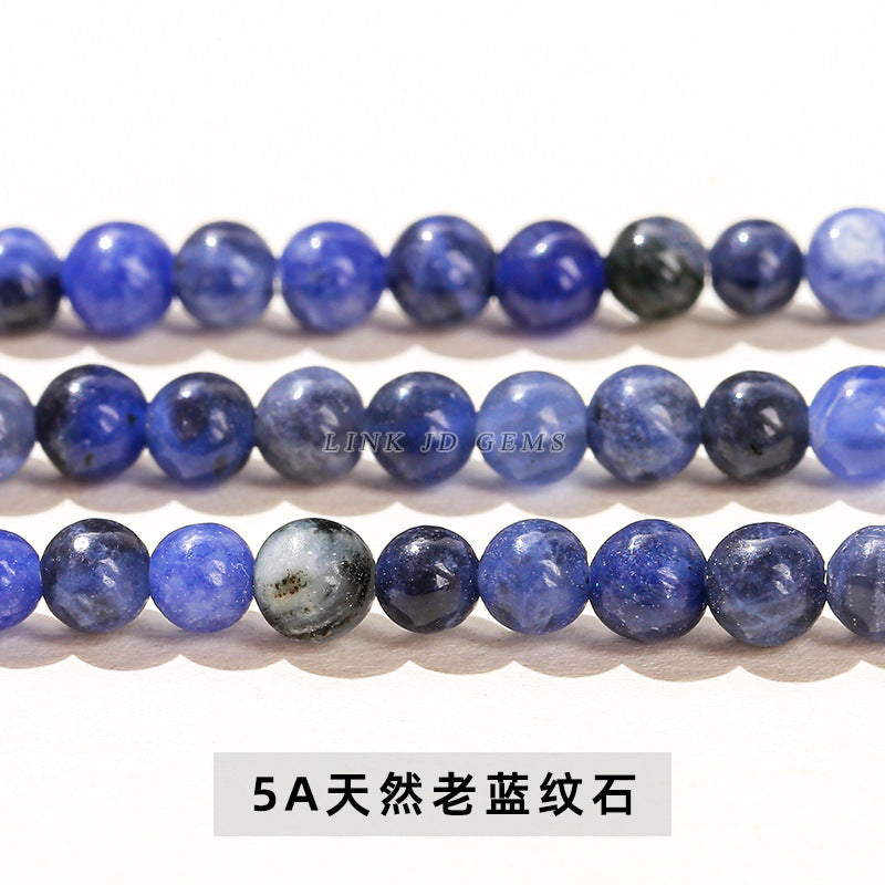 4Mm natural stone crystal agate small beads round beads