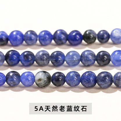 4Mm natural stone crystal agate small beads round beads