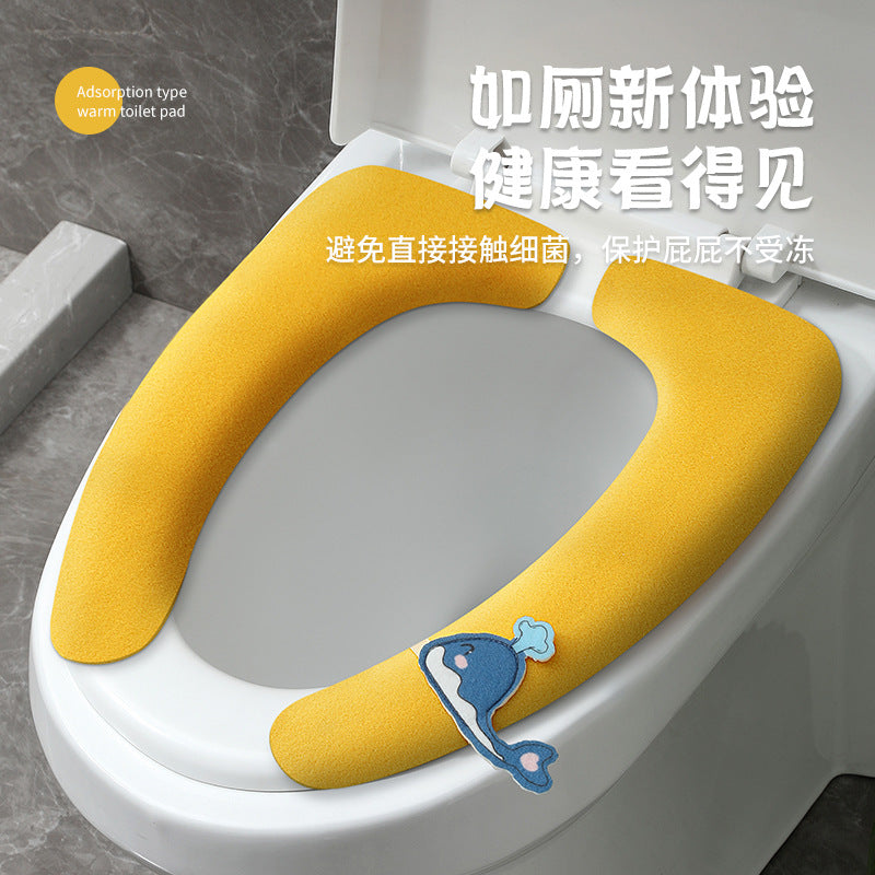 Temperature-Controlled Waterproof Toilet Seat Cushion