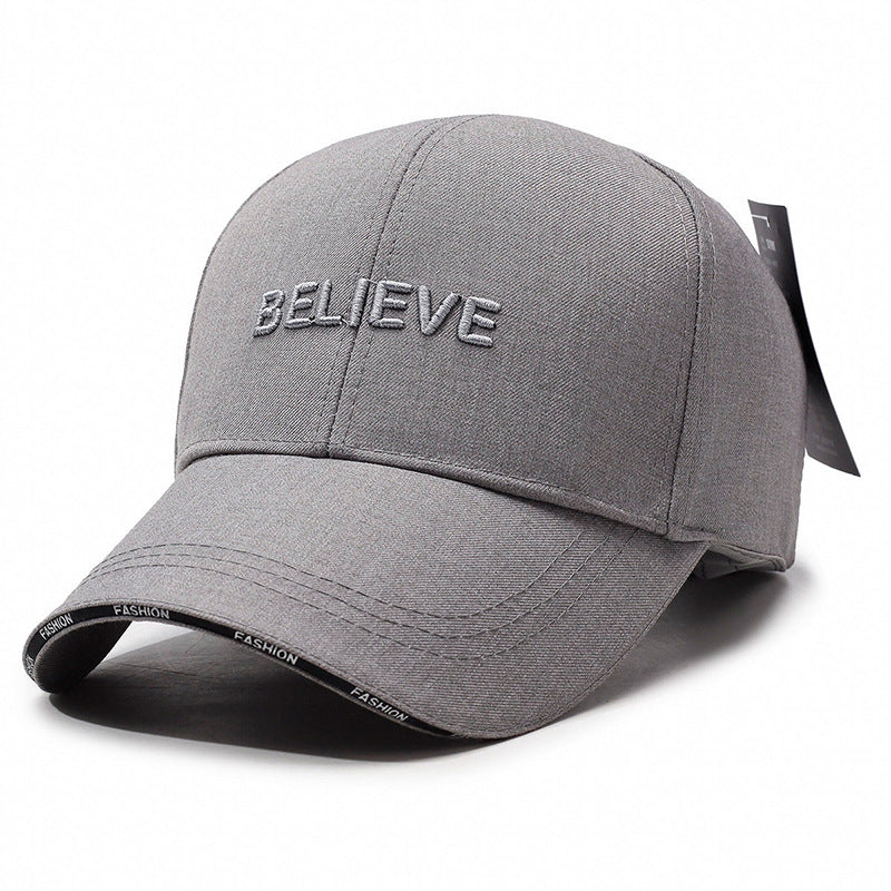 Embroidered Letter All-Season Casual Baseball Cap