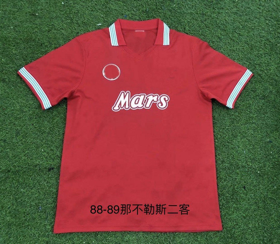 86-91 Napoli Home/Away Retro Short Sleeve Jersey