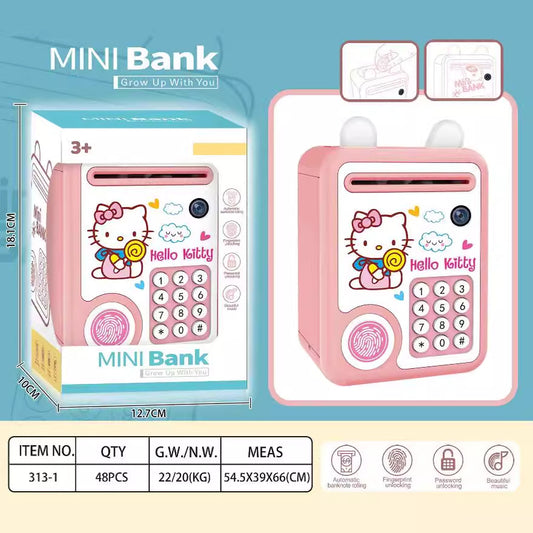 Fingerprint Money Bank, Password Safe for Boys and Girls