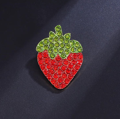 Strawberry Brooch