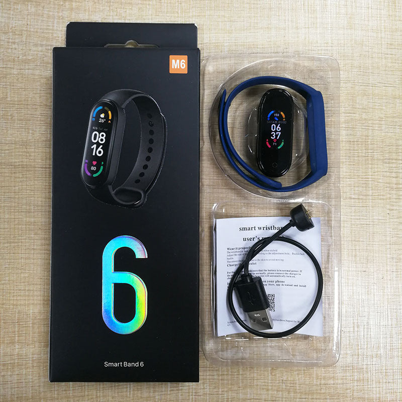 M6 Health Monitoring Fitness Bracelet