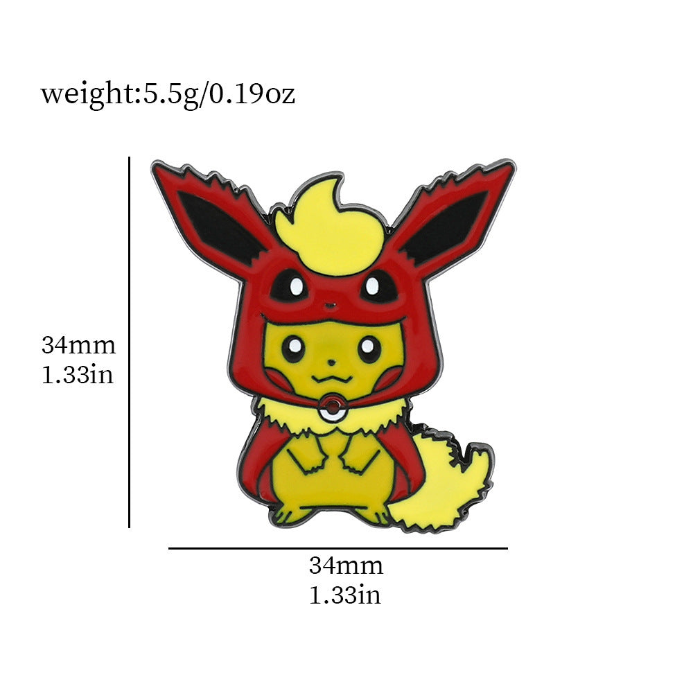 Japanese cartoon Pokémon brooch