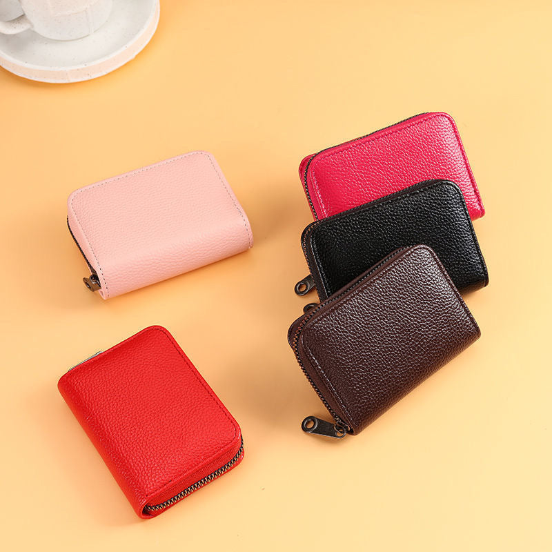 Ultra-thin card cover, small women's card bag, wallet.