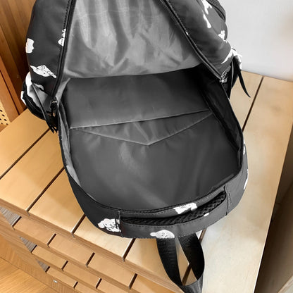 Casual backpack multi-layer schoolbag