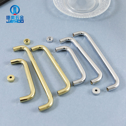 Cabinet door brass long handle