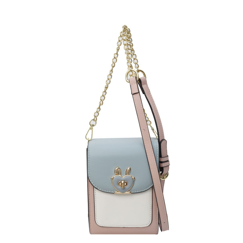 Mobile phone bag shoulder small square bag