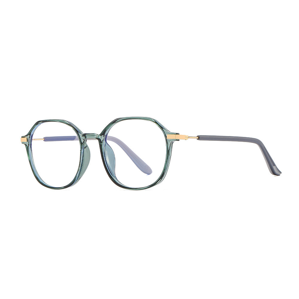 New TR90 Ultra-Light Cool Brown Frame Anti-Blue Light Glasses