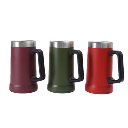 500ML Brazilian Stainless Steel Beer Mug Coffee Mug