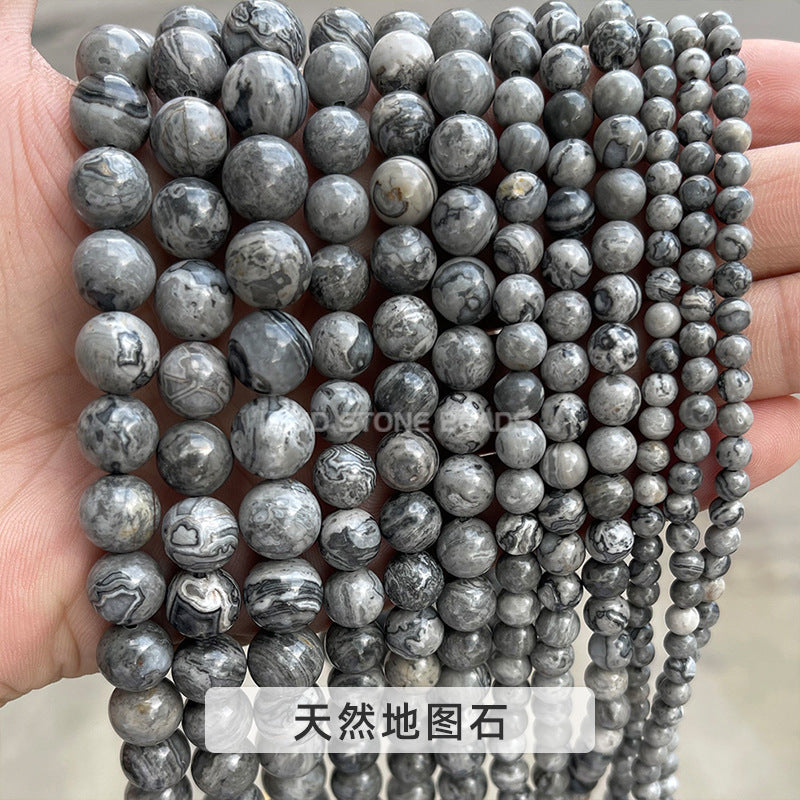 Natural stone loose beads mixed stone work in progress wholesale