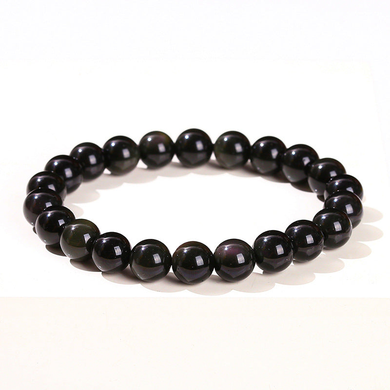 Pulsera de obsidiana natural 