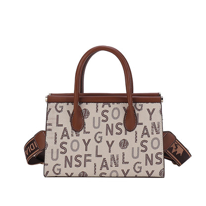 New printed letter large capacity tote bag