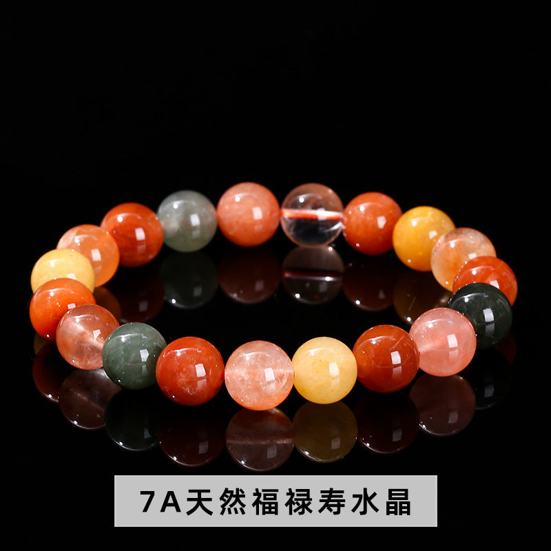 7A Natural Fulushou Crystal Bracelet