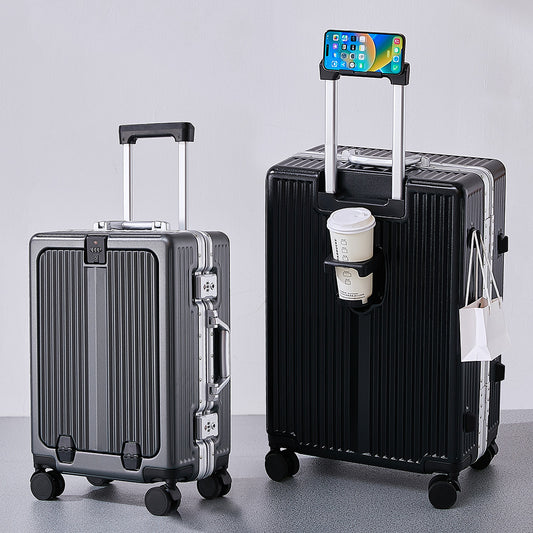 Aluminum frame suitcase 24 inch anti-drop