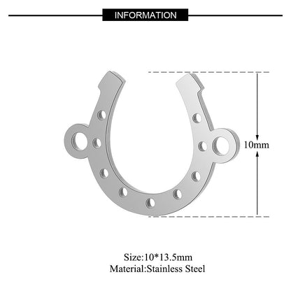 5 pcs/titanium steel jewelry connecting accessories