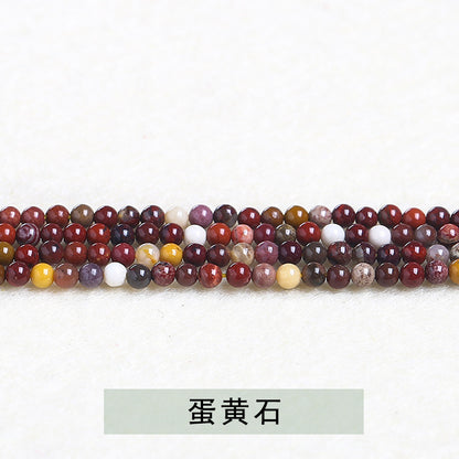 3Mm Natural Crystal Colorful Tourmaline Beads Loose Beads