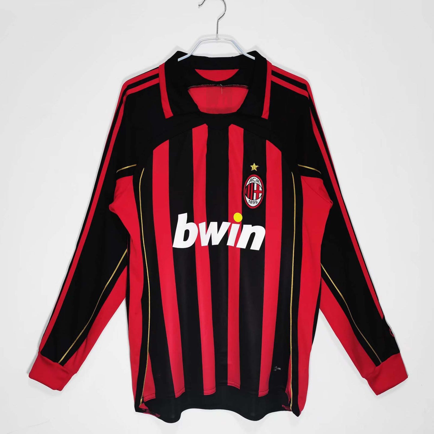 06-07 AC Milan Retro Final Home Away Long Short Sleeve