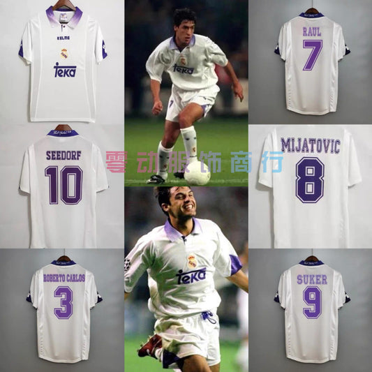 97-98 Vintage RAUL SEEDORF Classic Soccer Jersey