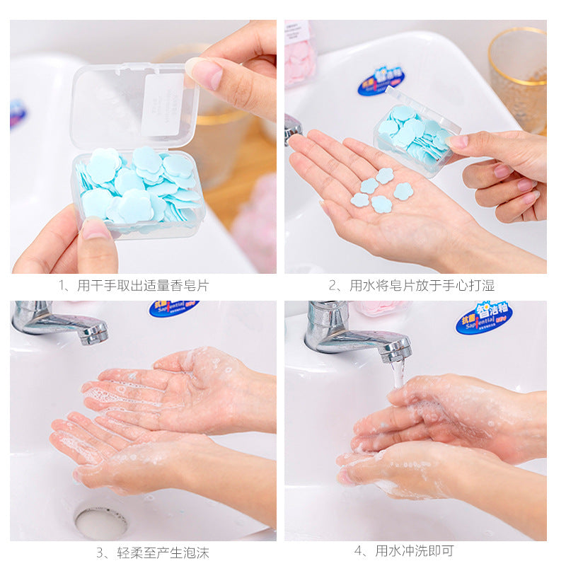 Disposable Portable Soap Sheets