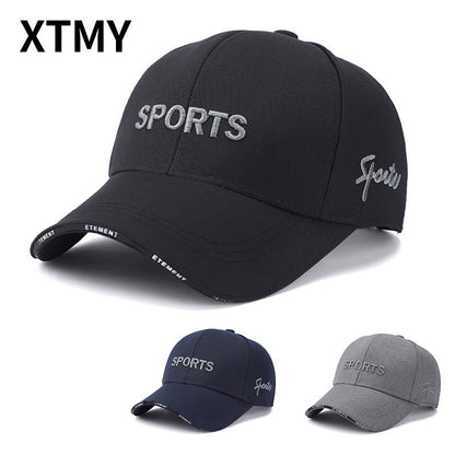 Letter Embroidered Sun Protection Baseball Cap