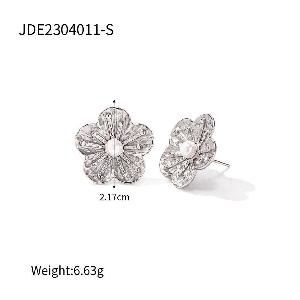 Floral Collection Daisy Flower Earrings