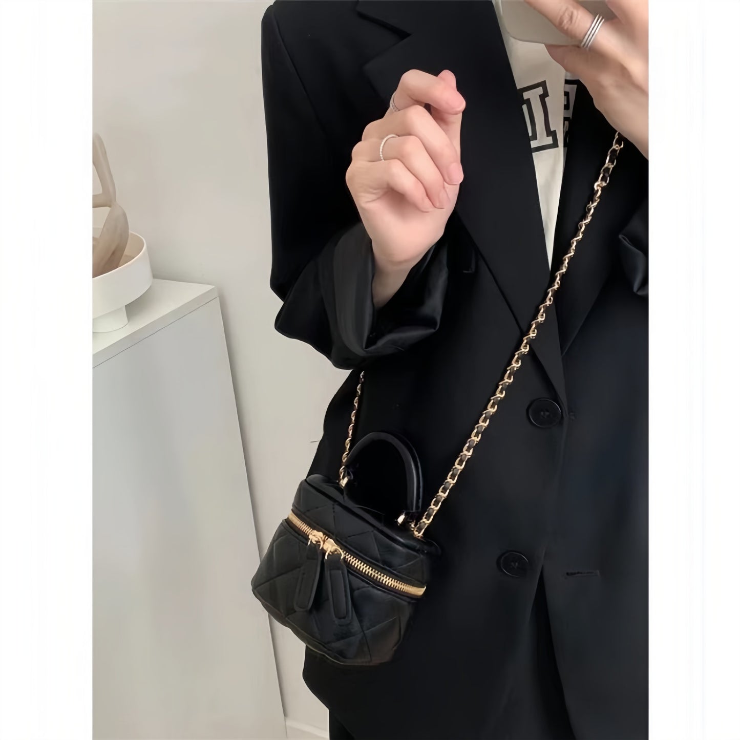 Mini bag diamond chain bag small Chanel style