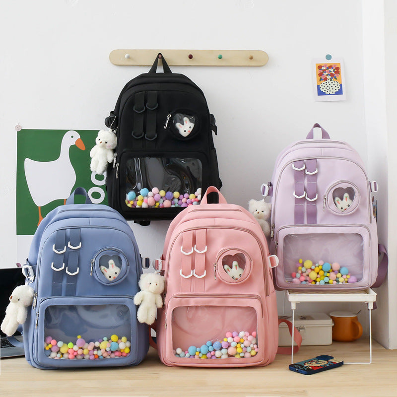 Large capacity student backpack fashion