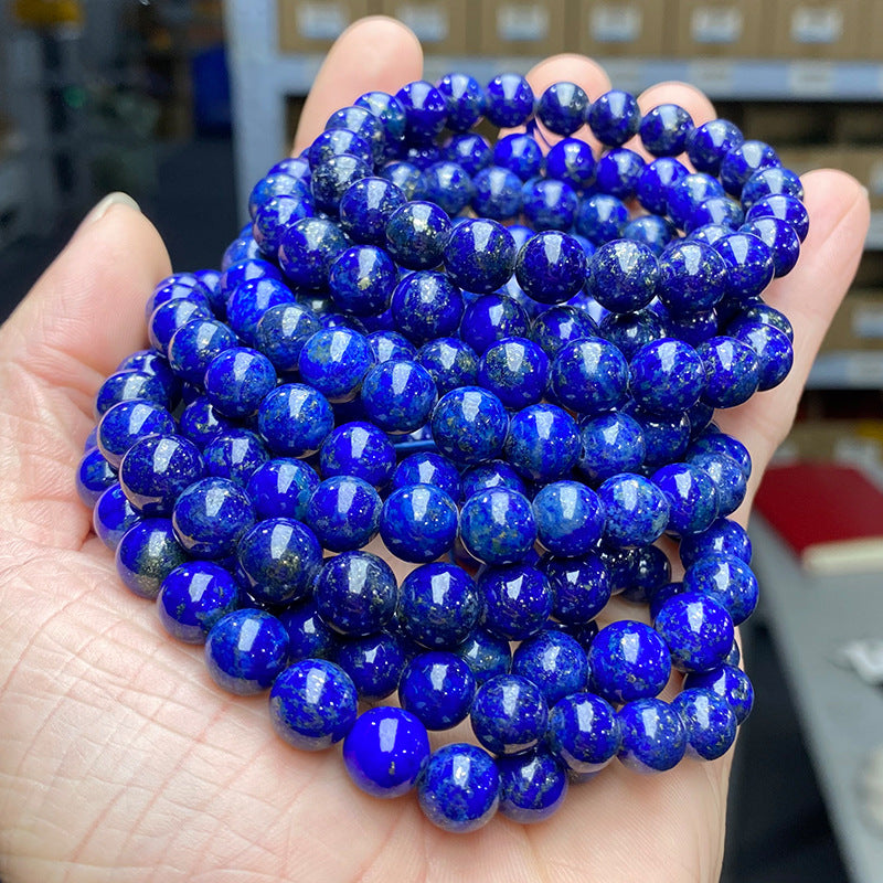 4A natural lapis lazuli bracelet.