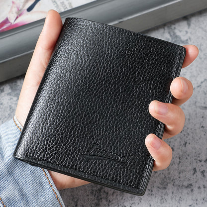 Thin zipper wallet