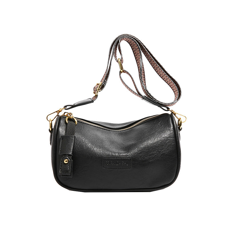 Premium wide shoulder strap shoulder square bag