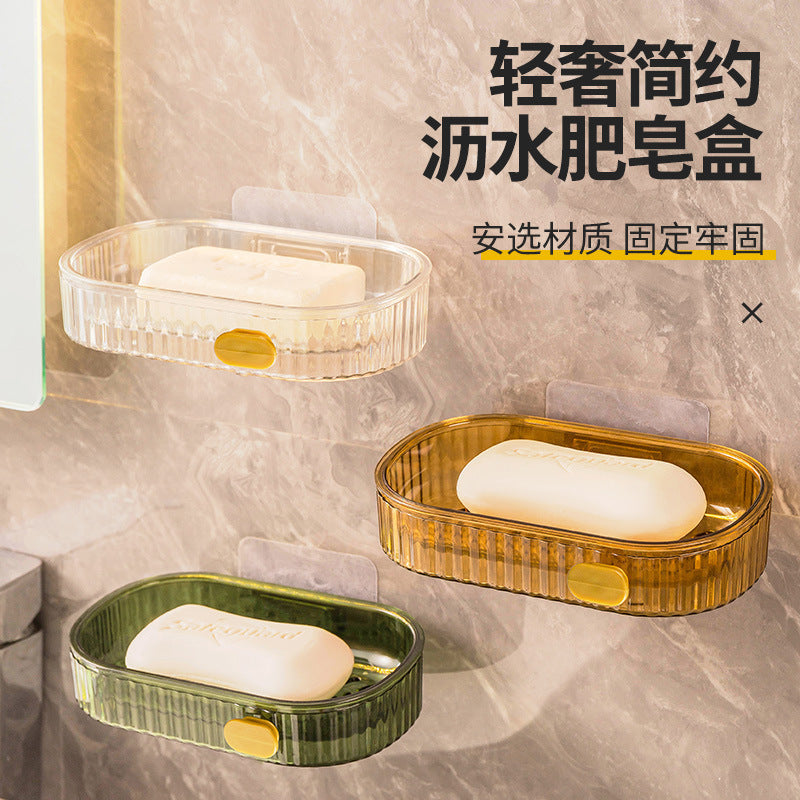 Bathroom Soap Dish, Creative Suction Cup Soap Holder