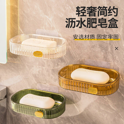 Bathroom Soap Dish, Creative Suction Cup Soap Holder