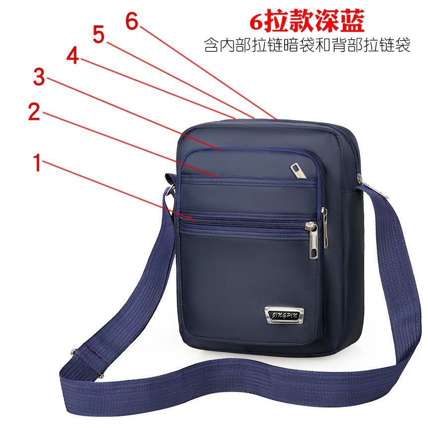 Men's Crossbody Bag Oxford Cloth