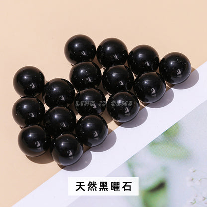 10Mm natural stone non-porous beads loose beads essential oil bottle roll