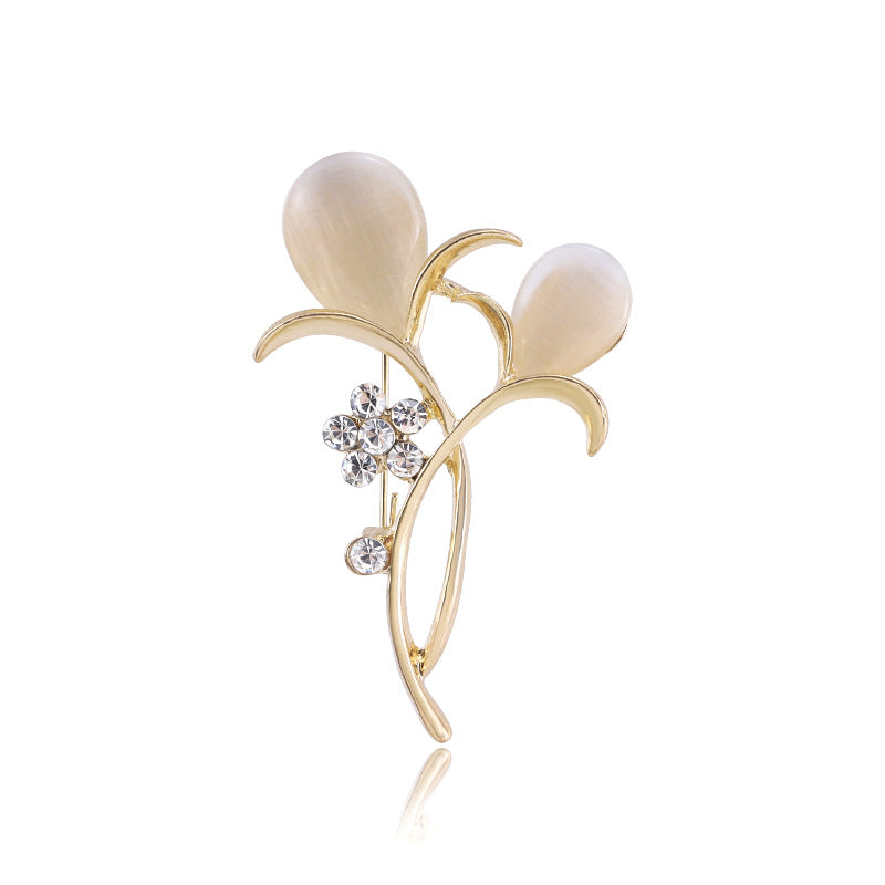 High-end brooch brooch imitation pearl