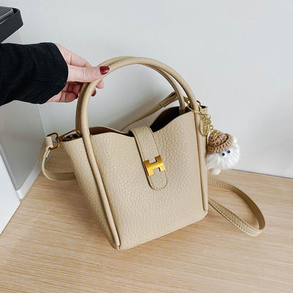 French textured bag for women ins